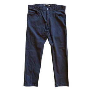 Men's CALVIN KLEIN Slim Fit Chino Pants GRAY 34 W x 30 L